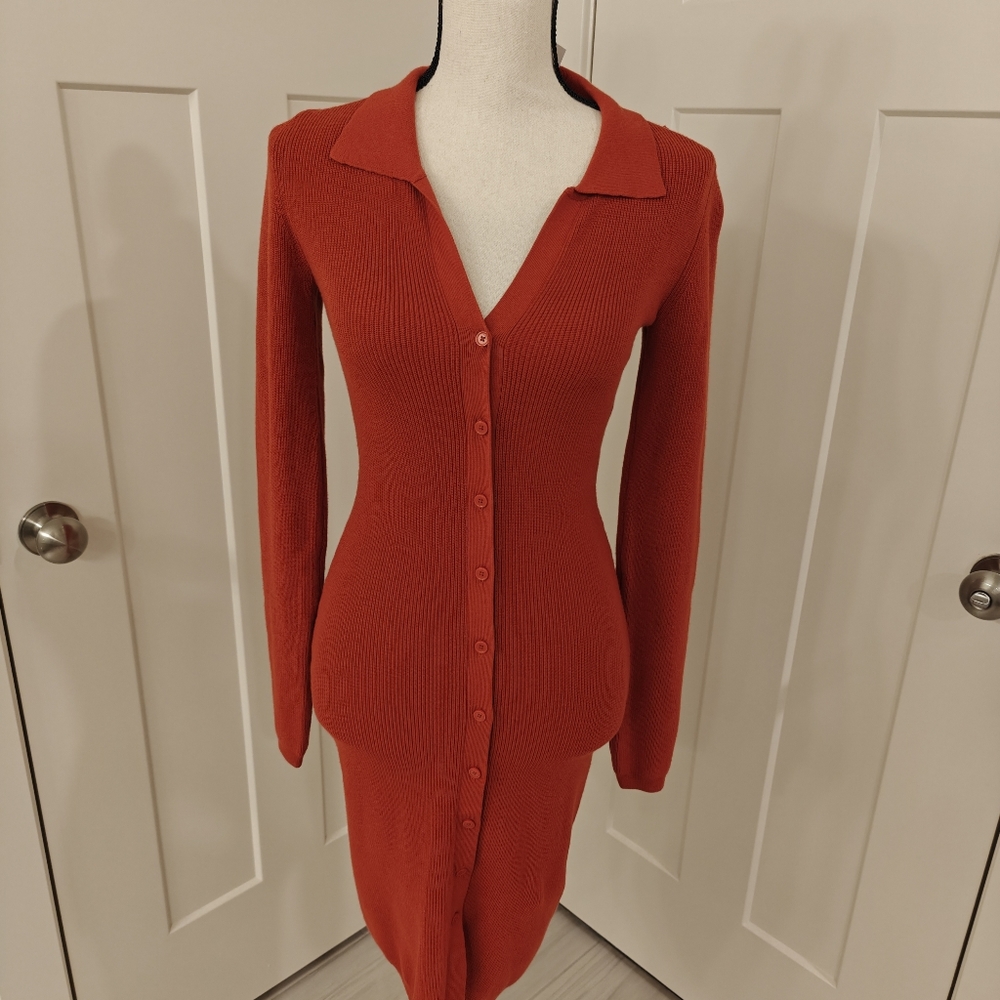 Aritzia Wilfred Cove Sweater Dress